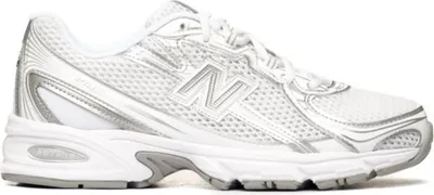 Produktbild von New Balance 740 Kinder Schuhe aus Naturleder mit Mesh-Details, Weiß, Größe 40