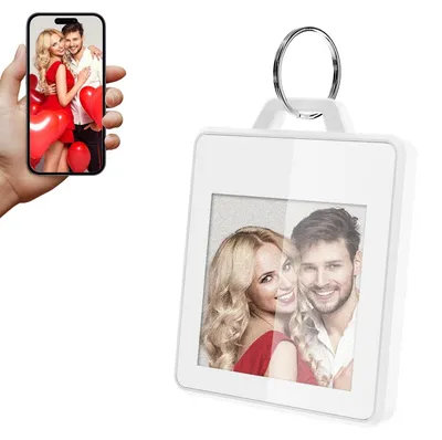 Immagine prodotto di Portachiavi personalizzato con foto, confezione da 2
