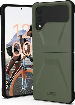 Image de Samsung Galaxy Z Flip 4 Cover - Plastic - UAG Hard Case,Backcover - Green colour