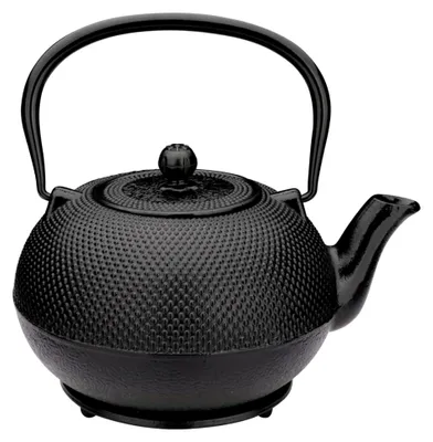 Produktbild von Gusseisen Teekanne 1,7 L mit Untersetzer