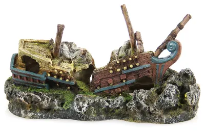 Produktbild von Amazonas Galeone Aquariendeko, 32 x 15,5 x 17 cm