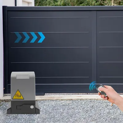 Productafbeelding van Schuifpoortopener - Poortbediening - Automatische Poortopener - Poortmotor - Poortautomatisering