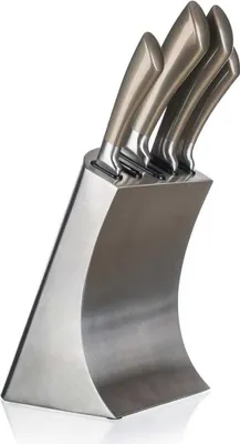 Produktbild von Küchenmesserset Im Banquet Platin-Ständer