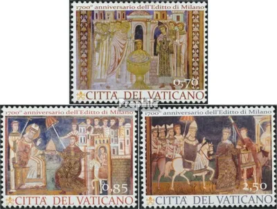 Produktbild von Briefmarken Vatikanstadt 2013 Mi 1775-1777 (kompl.Ausg.) postfrisch Toleranzedikt