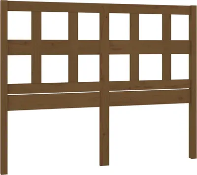 Produktbild von vidaXL Kopfteil Honigbraun 185,5x4x100 cm Massivholz Kiefer