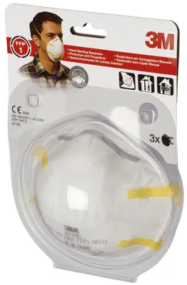 Produktbild von 3M 8710C 3M Feinstaubmaske Standard - Pack mit 3 Stück