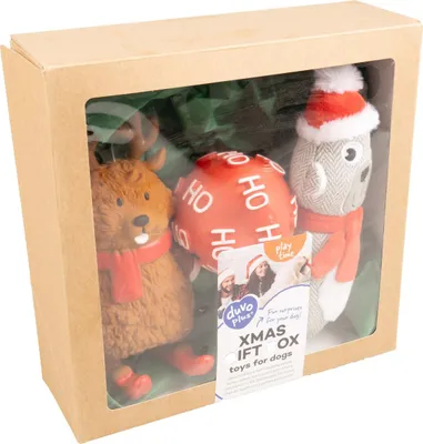 Produktbild von Duvo+ Hundespielzeug Xmas Toy Giftbox