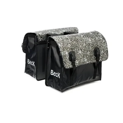 Zdjęcie produktu dla Torba rowerowa BECK z klasycznym czarnym wzorem