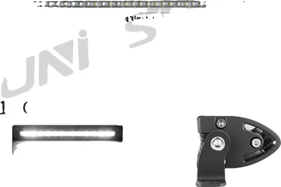 Zdjęcie produktu dla Taśma świetlna LED, wysoka jasność, trwała konstrukcja, taśma świetlna 44INCH