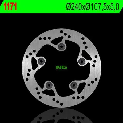 Produktbild von Ng Bremsscheibe Hinten Für Ktm Duke 690/790/890 '08-'22, Supermoto 950/990 '05-'08, Superduke 690/950/990 (240X107.5X5) (5X8.5Mm)