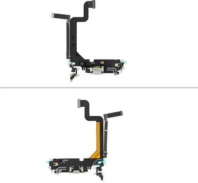 Produktbild von Ladebuchse / Connector kompatibel mit Apple iPhone 14 Pro Max, silber