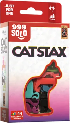 Produktbild von 999 Games Cat Stax Denkspiel Puzzle für Kinder und Erwachsene