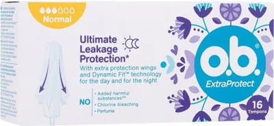 Zdjęcie produktu dla Tampony ExtraProtect Normal - Wariant: 16 szt