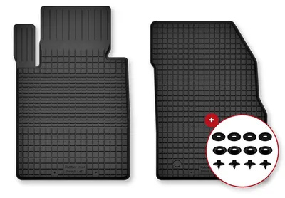 Immagine prodotto di Tappetini anteriori gomma vasca per Cadilac XT5 2015- con clip