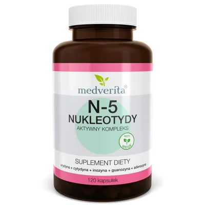 Produktbild von MEDVERITA N-5 Nukleotide Aktiv Komplex 120 Kapseln