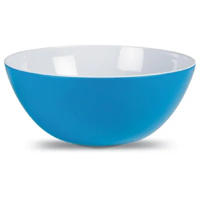 Produktbild von Picknick-Geschirr Melamin Camping Geschirr Salatschüssel blau Kampa MM0096
