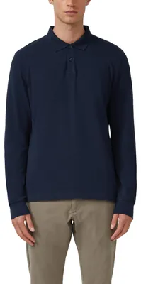Produktbild von s.Oliver Herren Polo-Shirt – Regular Fit, Langarm, Piqué, Polokragen