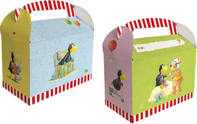 Produktbild von 6 Kleiner Rabe Socke Geschenkboxen