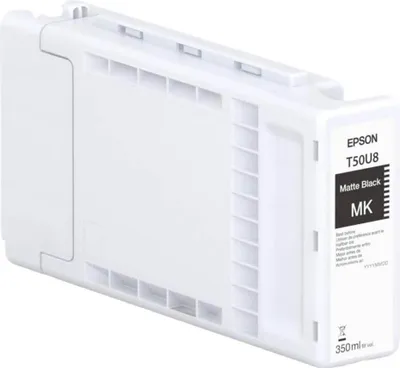Obrázok produktu pre Epson Singlepack UltraChrome XD3 Matte BLK T50U8 (350ml), Matne čierna, 350 ml, 1 kusov, Balenie po jednom kuse