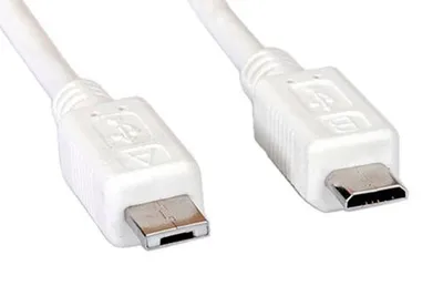 Obrázek produktu pro VALUE USB 2.0 kabel, microUSB A(M) - microUSB B(M), 1,8m, bílý (11.99.8753)
