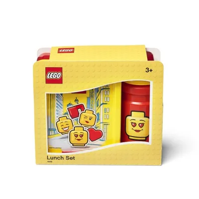 Produktbild von LEGO Iconic Lunch-Set Rot/Gelb