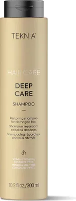 Image de Lakmé Teknia Deep Care Shampoo shampooing nourrissant pour cheveux secs et abîmés 300 ml