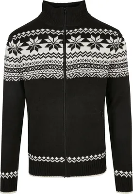Produktbild von Brandit Norwegian Strickjacke Größe L Farbe Schwarz
