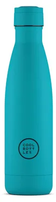 Produktbild von Cool Bottles - Trinkflasche aus Edelstahl - 500 ml - Vivid Turquoise - 26,5 x 8