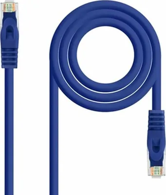 Obrázek produktu pro Pevný síťový kabel UTP kategorie 6 NANOCABLE modrý