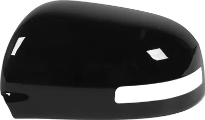 Produktbild von Rückspiegelkappe, hochfest, glänzend schwarz, Türabdeckung, Ersatz für Mitsubishi Outlander 2013–2019, links (7632C647HA)