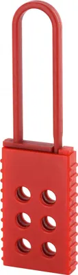 Image de Machoire de consignation THIRARD anse nylon D.7 mm L.157 x l.45 mm pour 6 cadenas - 091193