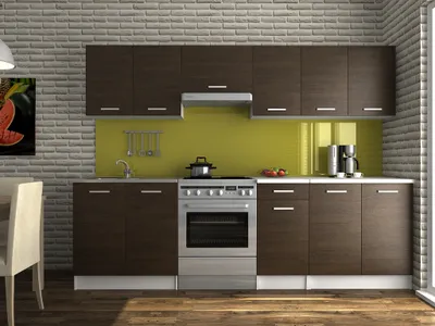 Obrázek produktu pro Kuchyňská linka LUIZA 260x200 - Wenge
