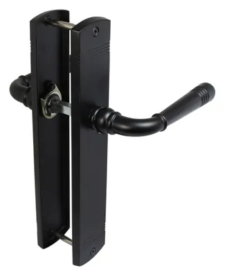 Produktbild von Türbeschlag 2315 Helena LS Blindschild Schwarz Türklinke