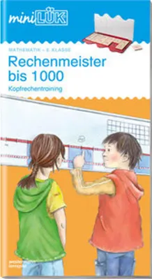 Produktbild von miniLÜK. Rechenmeister bis 1000: Kopfrechentraining