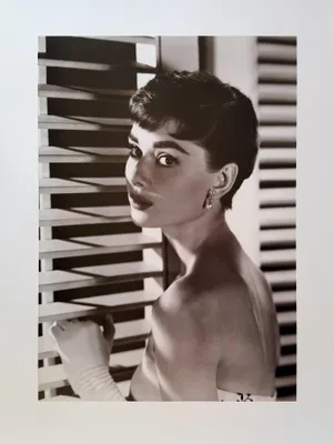 Obrázok produktu pre Audrey HEPBURN – Blinds – UMELECKÁ TLAČ – 60 x 80 cm – Plagát