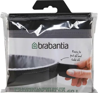 Produktbild von Brabantia Wäschekorb-Sack Ersatz für Wäschebox, 50-60 L  Grey