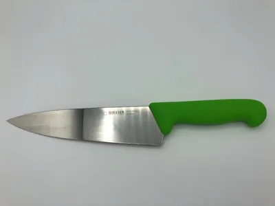 Produktbild von Giesser Messer Küchenmesser Kochmesser mittelspitz breit scharf - 20 cm hellgrün