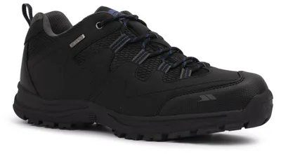 Obrázok produktu pre Trespass Finley Low Cut – pánska turistická obuv nízkeho strihu čierna/modrá – 44