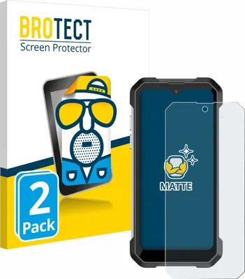 Produktbild von 2x BROTECT Schutzfolie für Unihertz Tank Mini Displayschutz Displayschutzfolie Folie Matt Entspiegelungsfolie