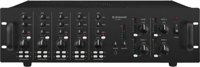Produktbild von Monacor PA-12040, 5.0 Kanäle, 1%, 75 dB, 50 - 17000 Hz, 230 V, 50 Hz