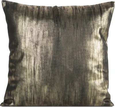 Obrázok produktu pre EUROFIRANY | Obliečka na vankúš - 45x45 cm - čierna obliečka na vankúš na pohovku - moderná
