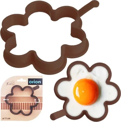 Obrázek produktu pro Orion silikonová forma na smažená vejce Silikonová forma na smažená vejce Flower SILLINIE 12 cm