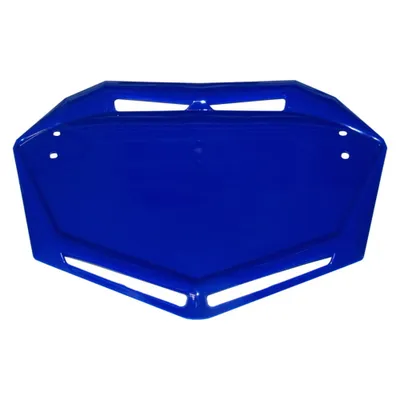 Produktbild von Bmx nummernschild startnummer platte fahrrad mtb mx aero design number plate blau