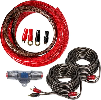 Produktbild von Verstärker Kabelkit AWG4 | 4-Kanal Endstufe | 720W RMS | Anschlussset
