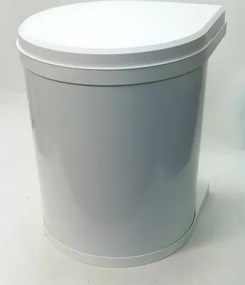 Produktbild von Hailo 3515001 - AS Mono - 15L - Weiß Abfallsammler Mülleimer