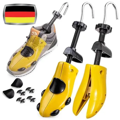Image de Étireur de chaussures professionnel, réglable. Ensemble d'étireurs de chaussures de différentes tailles, pour pointures européennes de 40 à 47