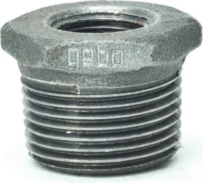 Produktbild von Temperguss Reduzierstück 3/8 bis 2 Zoll AG-IG Reduzierung schwarz