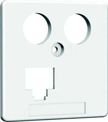 Produktbild von homeway HW-ZP-EK13S 8/8 RJ45 50mm rw HAXHSE-G0401-C045