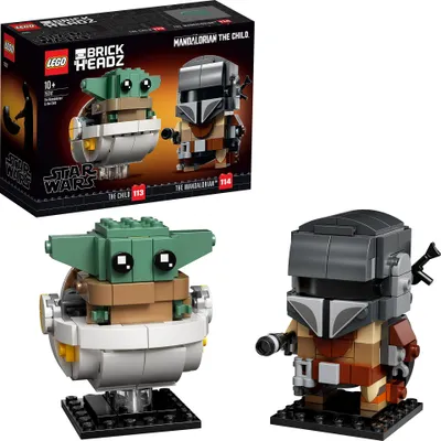Produktbild von LEGO 75317 Star Wars Der Mandalorianer und das Kind, Sammlermodell, Bauset
