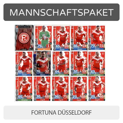 Produktbild von Topps Match Attax - 2018/19 - Mannschaftspaket - Fortuna Düsseldorf
